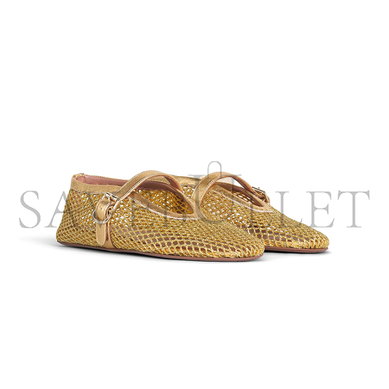 A1a1a BALLET FLATS IN LAMINATED FISHNET AA3A029TK028 - 220